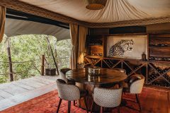 Great-Plains-Mara-Plains-Camp-main-area-wine-selection