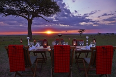 Bush-Dinner-Olare-Mara-Kempinski