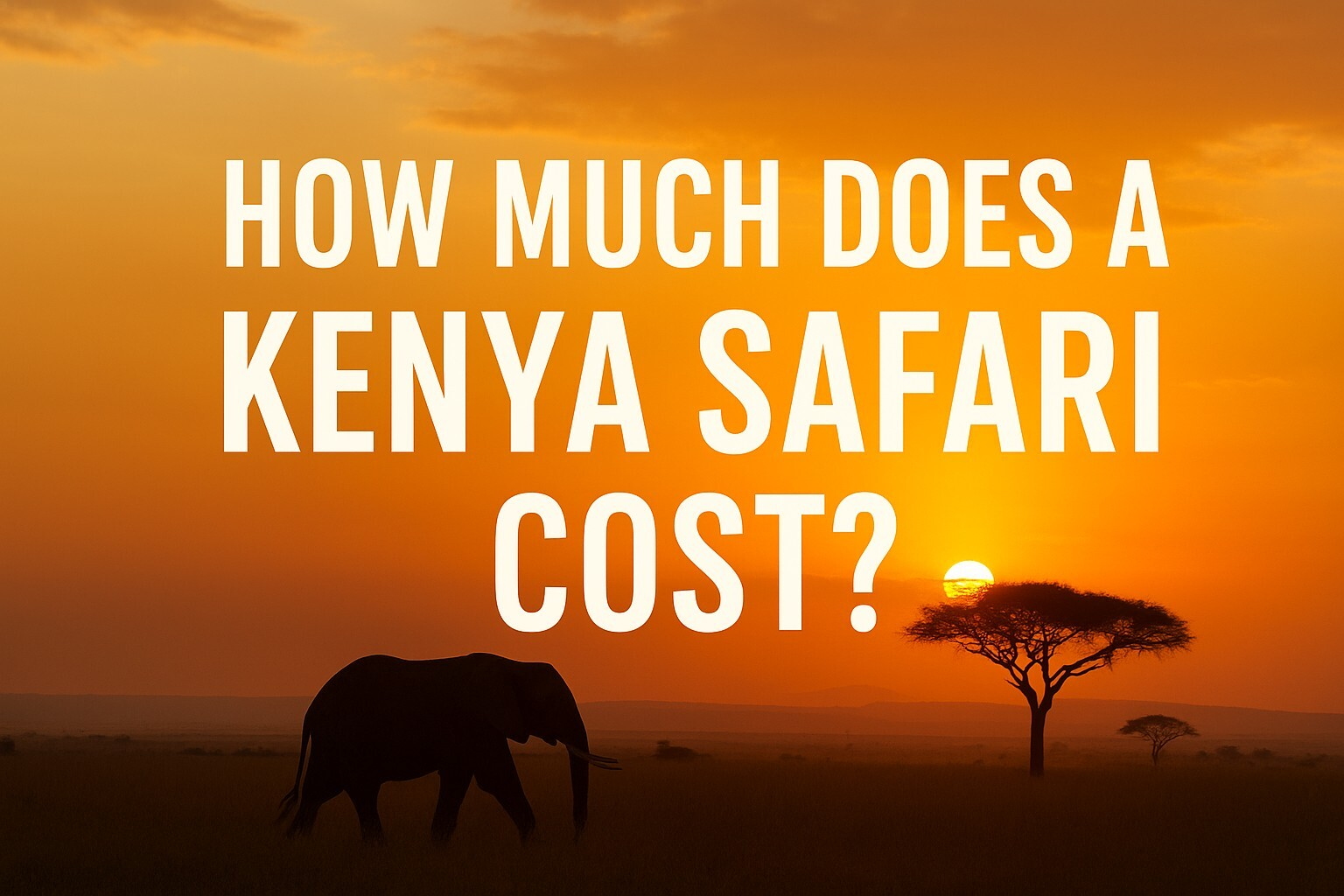 cost of Safari in Kenya