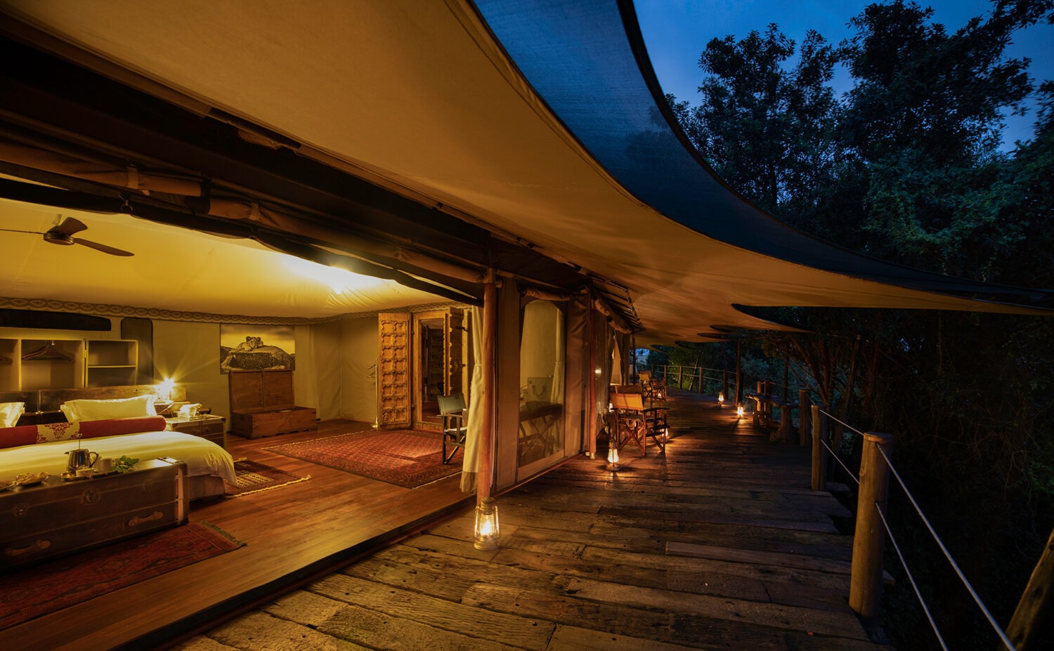 Jahazi Suite at Mara Plains Camp