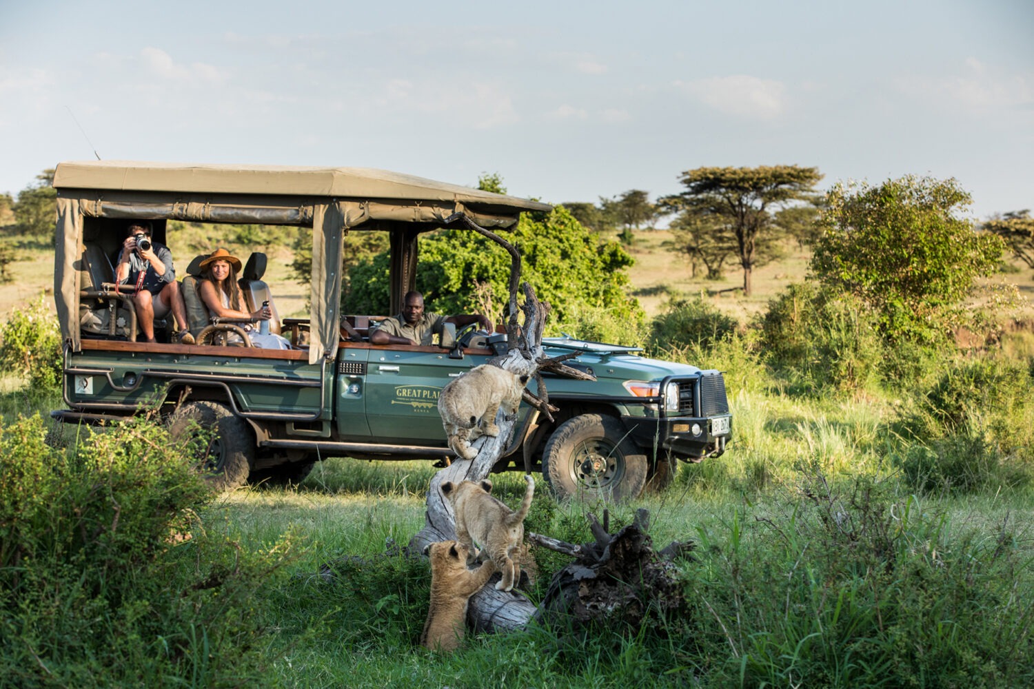 safari activities at Mara Plains Camp