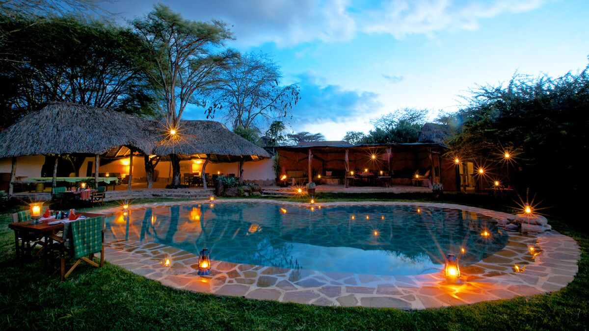 Lewa Safari camp