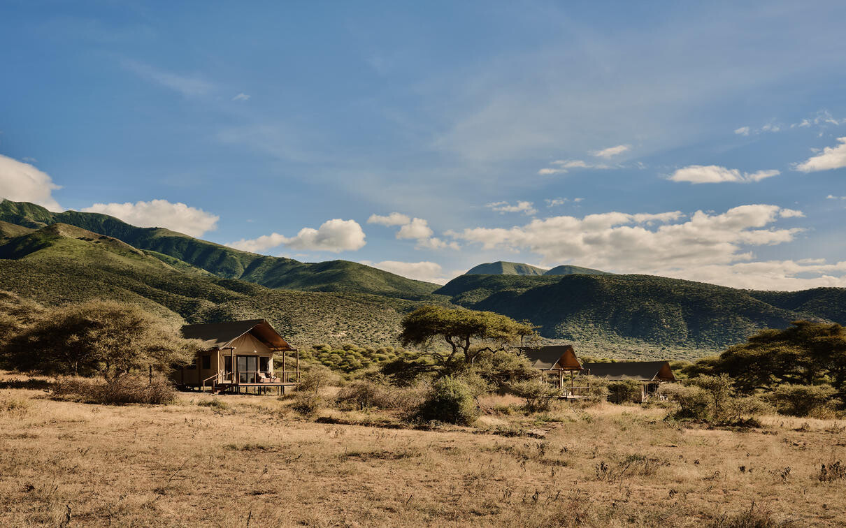 Sanctuary Ngorongoro Crater Camp: An Intimate Tented Retreat on the Rim of Africa’s Greatest Wildlife Amphitheater