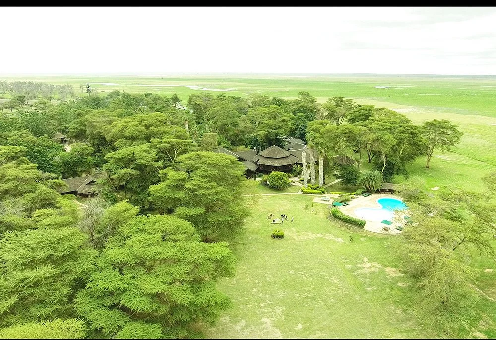 Ariel View Of The Ol Tukai Lodge