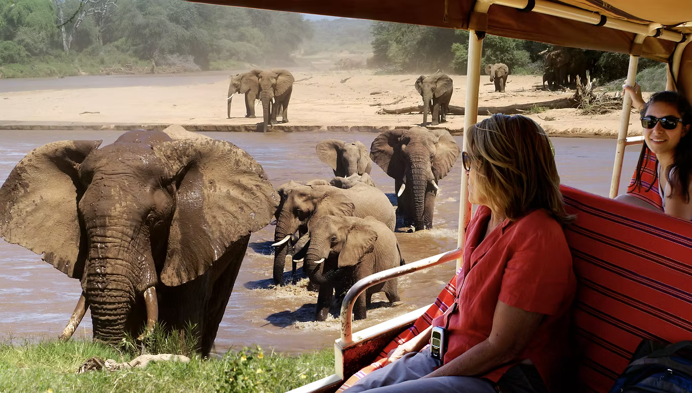 Safari activities in Samburu Kenya